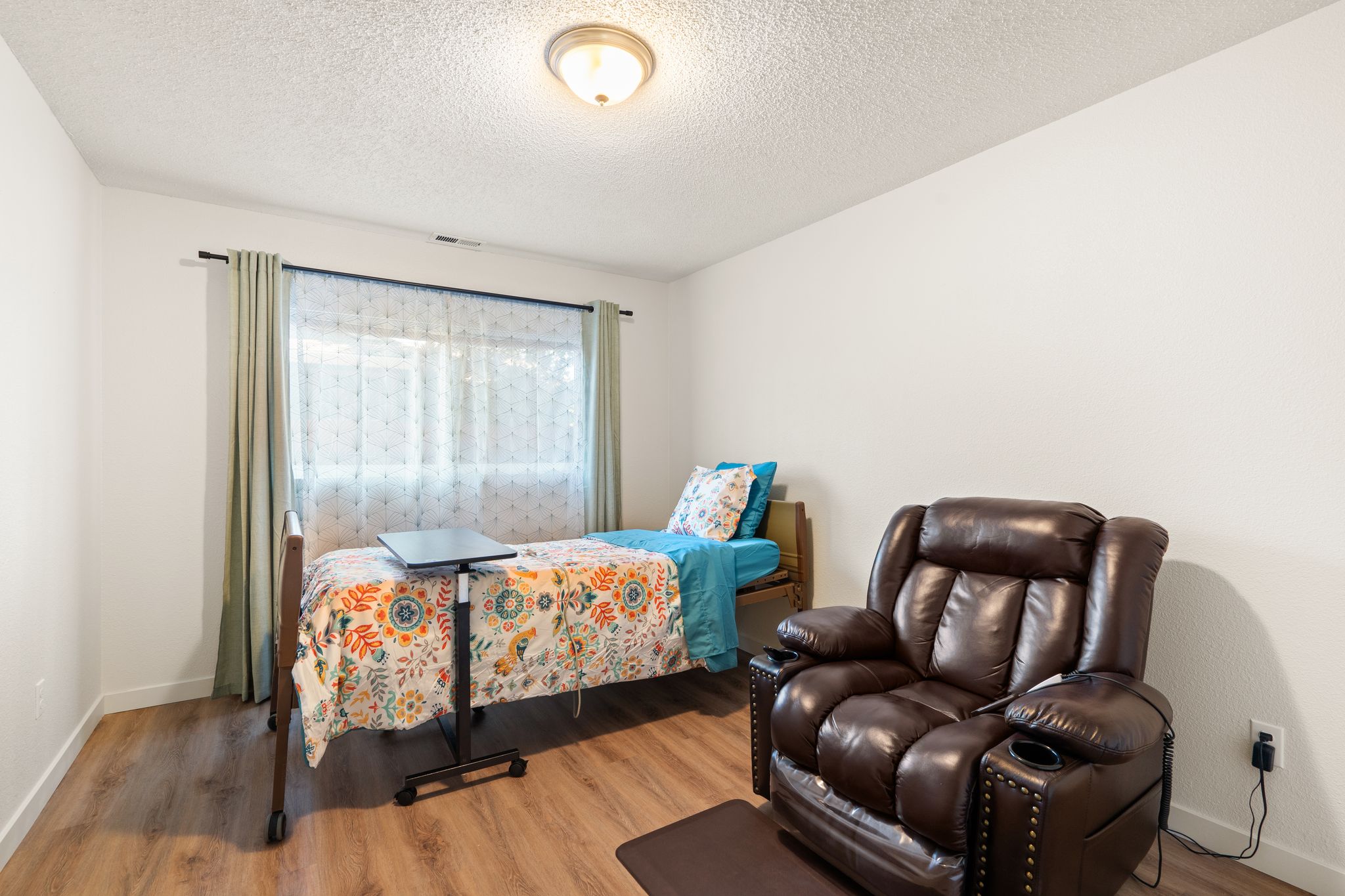 Spacious dining area designed for family-style meals and social dining